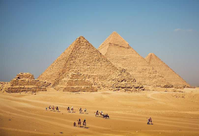 giza pyramids